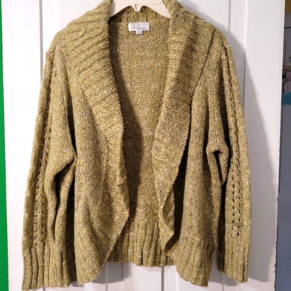 Ponsesa Light Olive Sweater